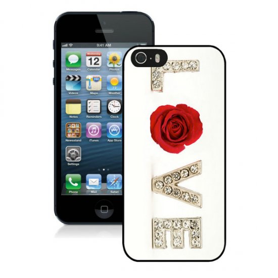 Valentine Rose iPhone 5 5S Cases CEM - Click Image to Close